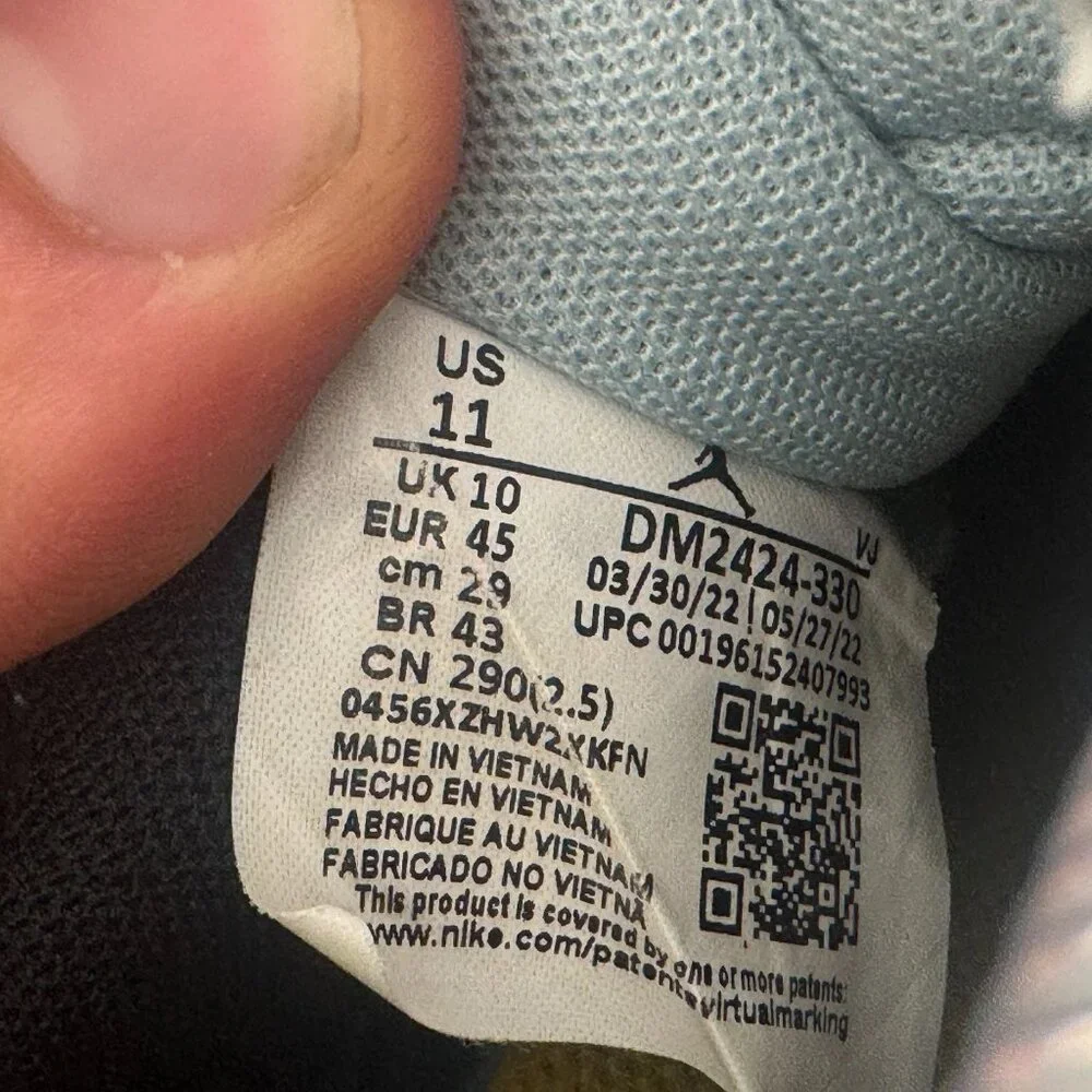 Jordan size 11